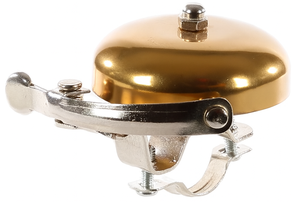 Mirage Fietsbel Retro Classic - 60 mm - goud