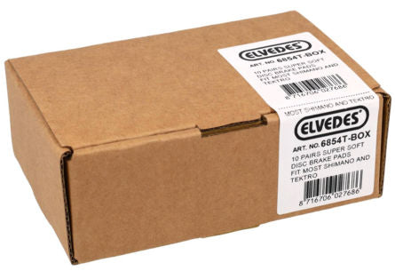 Schijfremblokset Elvedes - Shimano - Organische Compound (resin) - 10 paar