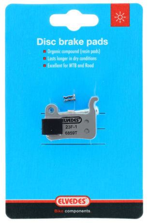 Schijfremblokset Elvedes - Shimano - Organische Compound (resin) - 1 paar