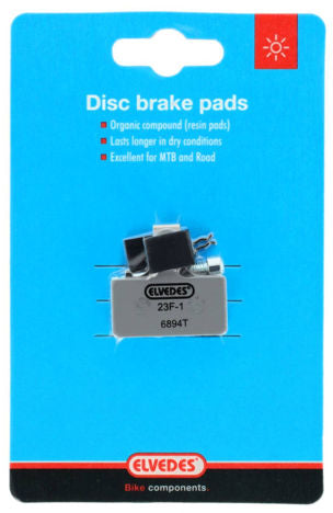 Schijfremblokset Elvedes - Shimano - Organische Compound (resin) - 1 paar
