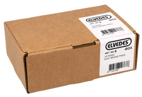 Schijfremblokset Elvedes - Shimano - Carbon Metallic Compound (semi metal pads) - 10 paar