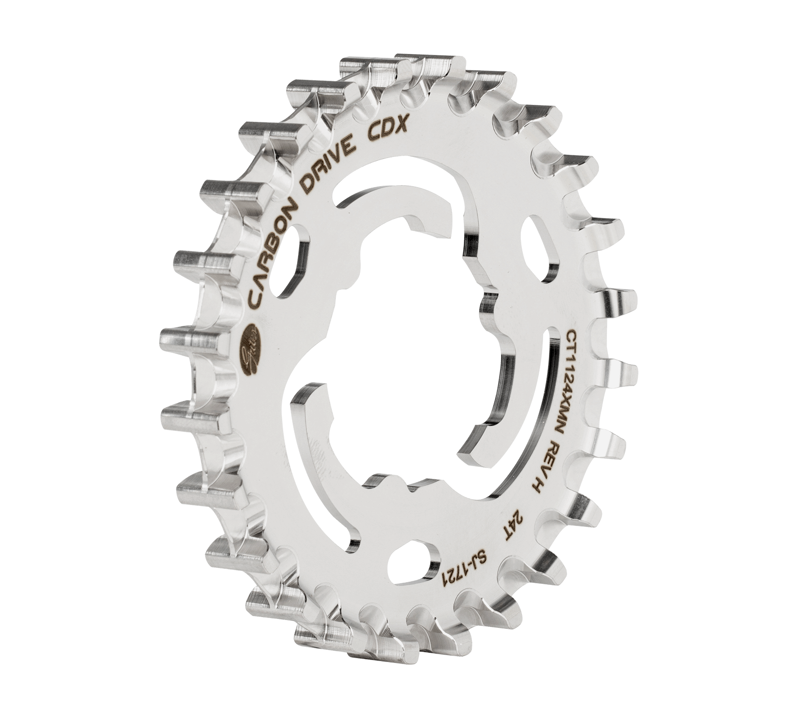 Achtertandwiel Gates CDX 24T Alfine / Nexus / Sturmey Archer