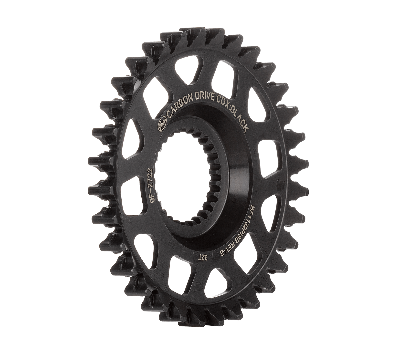 Voortandwiel Gates CDX 32T - Pinion - zwart zink