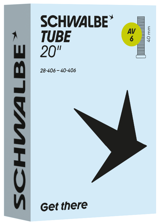 Binnenband Schwalbe AV6 20" 28/40-406 - 40mm ventiel
