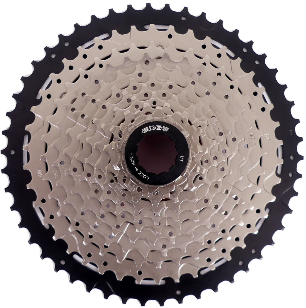 Cassette 11 speed Edge CSM9011  11-50T - zilver/zwart