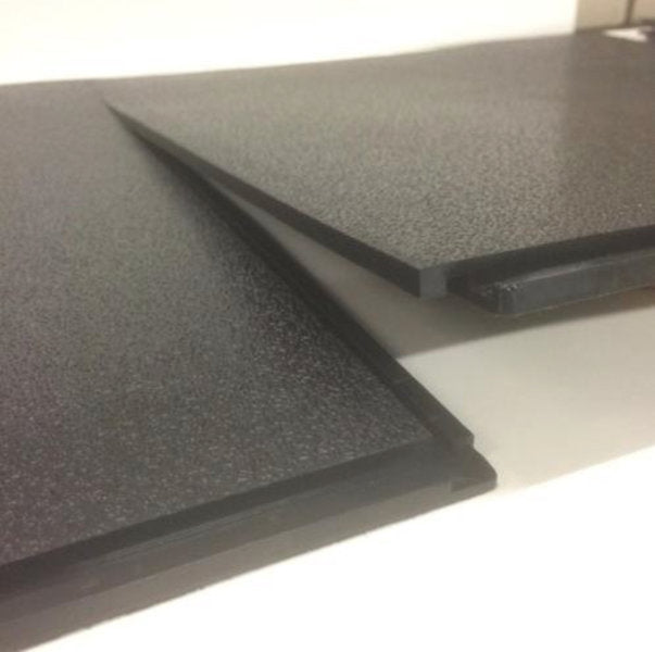 PVC vloertegel 50x50x1 per stuk - zwart