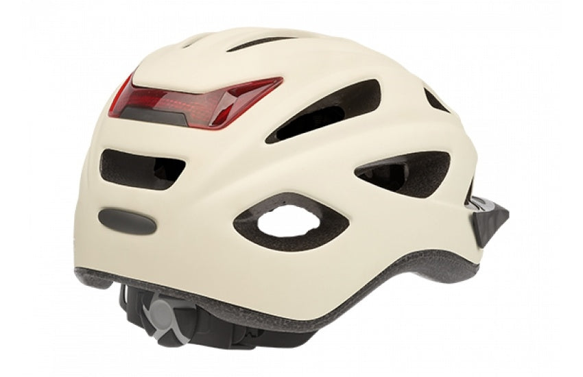 Fietshelm Polisport City'Go M (52-59cm) - mat creme