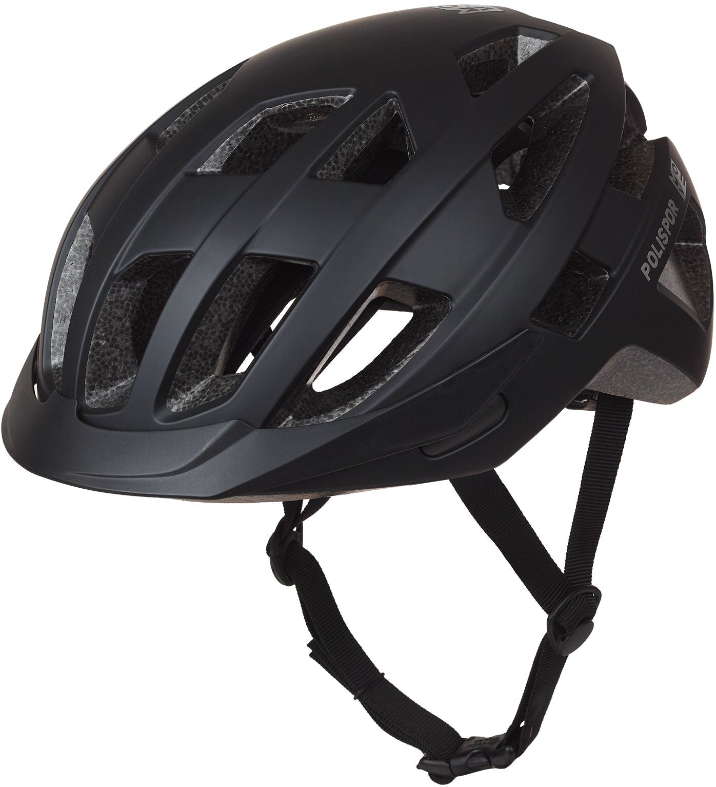 Fietshelm Polisport City Move M 54-58 cm - zwart