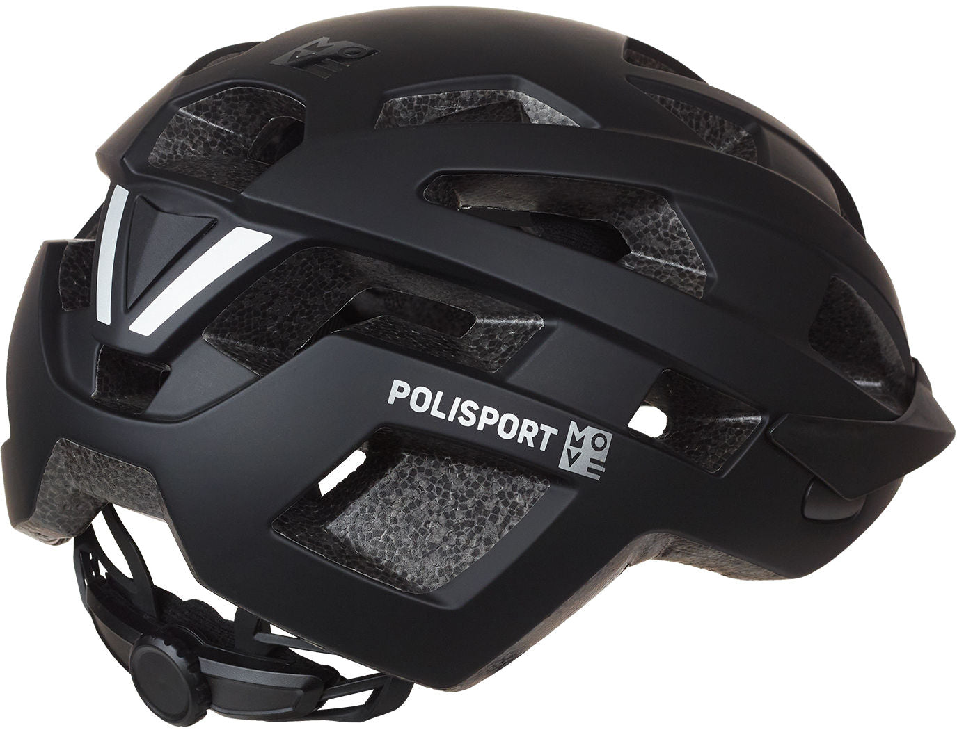 Fietshelm Polisport City Move M 54-58 cm - zwart