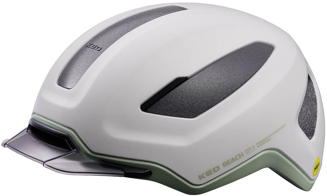 Fietshelm KED Reach DT medium 54-58 cm - cloud grey light sage
