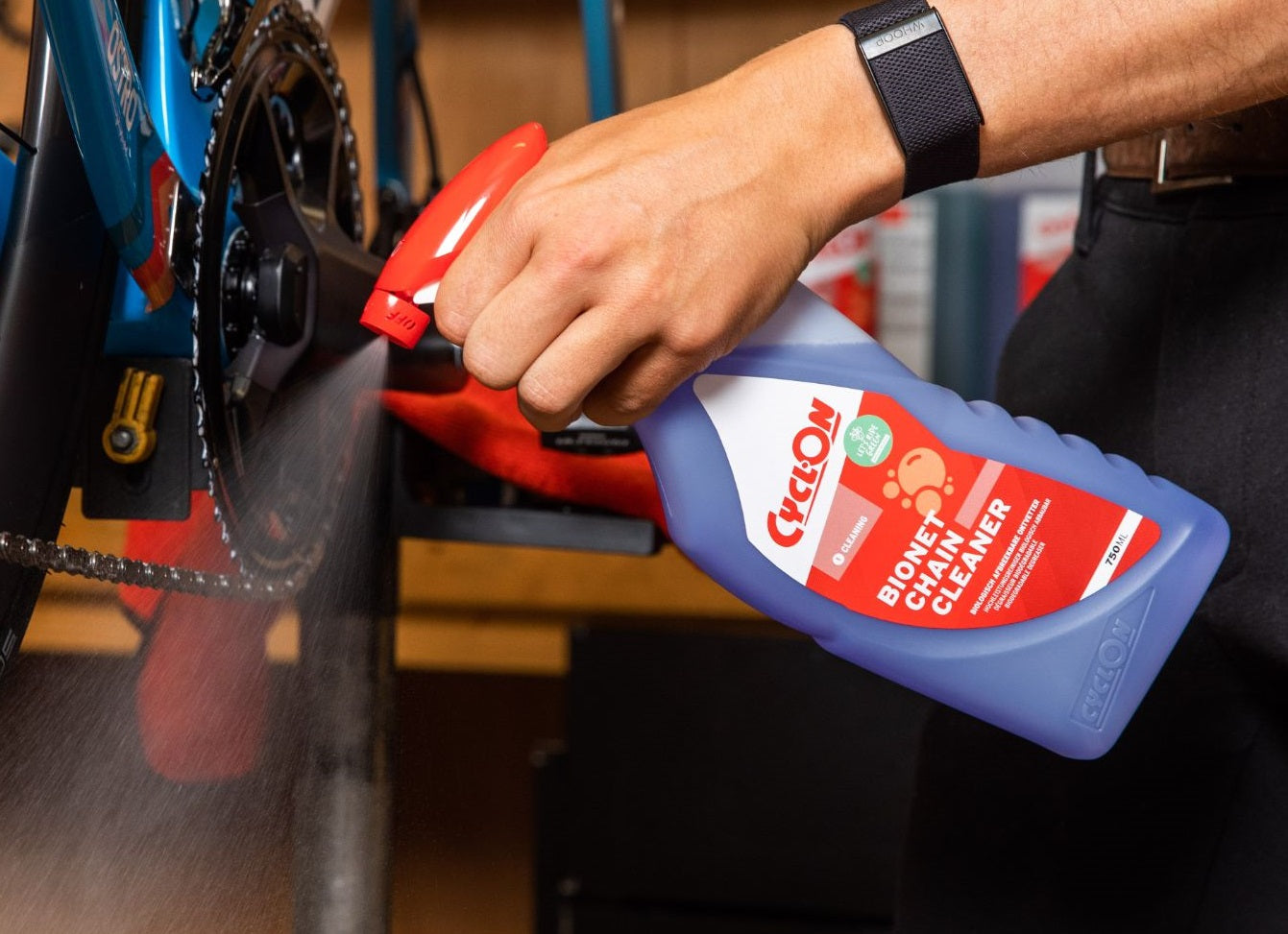 Cyclon Bionet Chain Cleaner Triggerspray - 750 ml (in blisterverpakking)