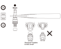 Cranktrekker IceToolz 04S1 met 8 mm inbus- & 14/15 mm dopsleutel