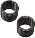 Draadbusje Cyclus voor derailleuroog M10/M12 (2 stuks) - Zwart