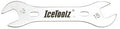 Conussleutel IceToolz 15x16mm Cr-Mo staal