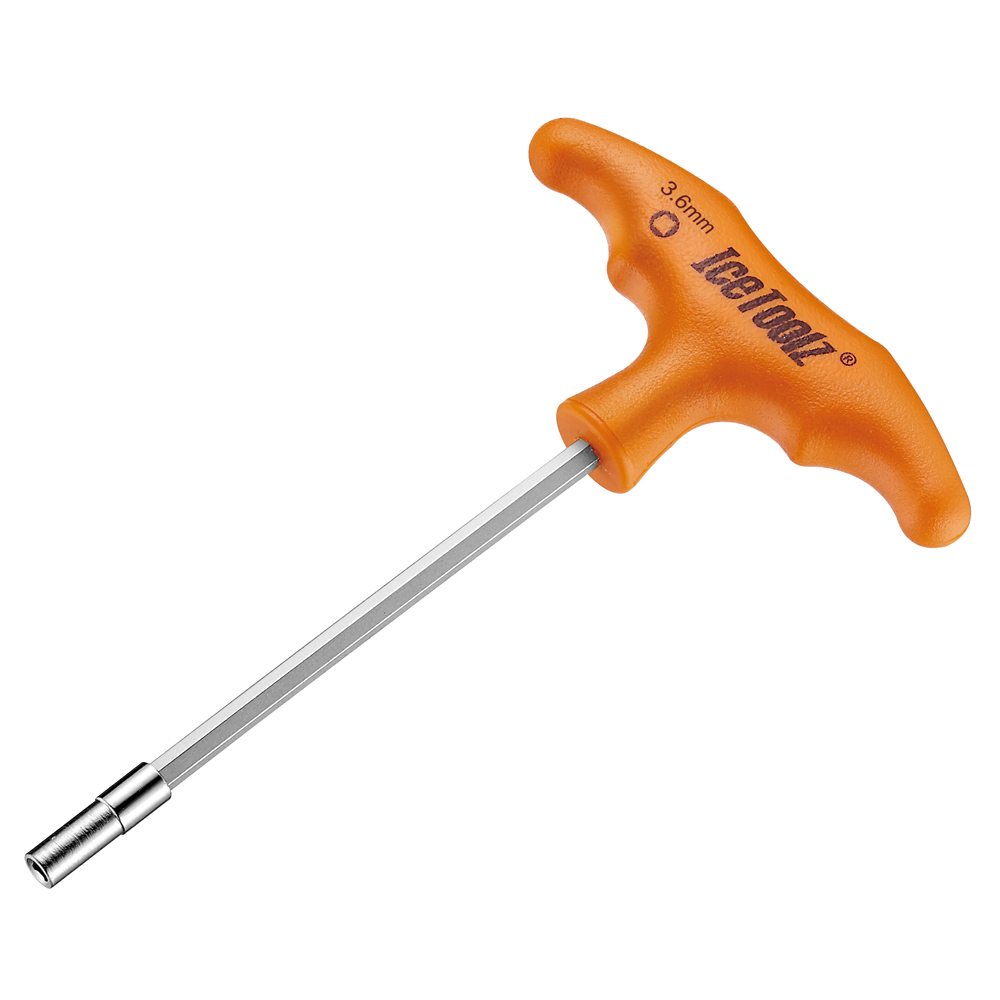 Spaaknippelsleutels IceToolz 12D5 voor 3,6mm (vierkante) nippels