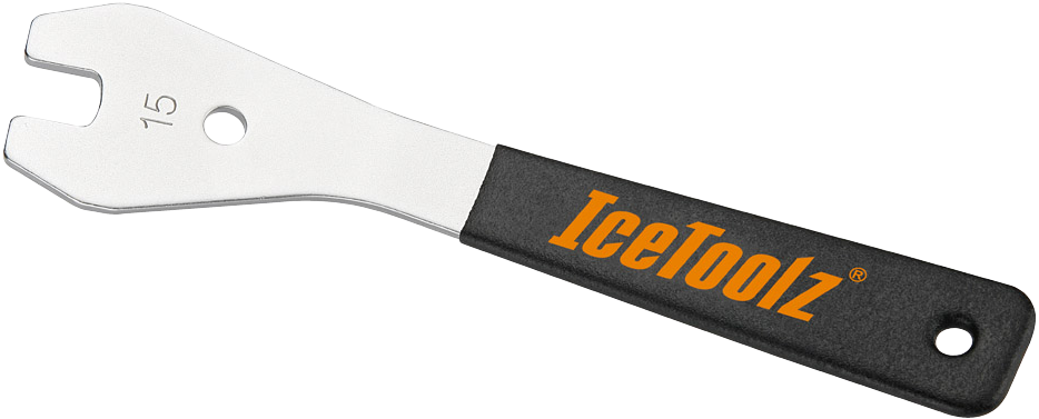 Pedaalsleutel 33F5 IceToolz 15 mm met handvat
