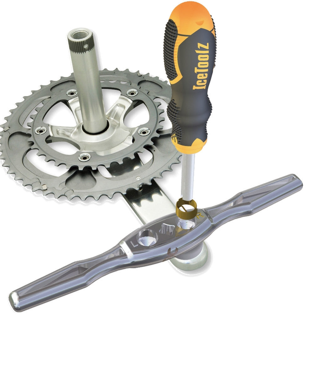 Reparatieset voor pedaalas IceToolz Xpert E521