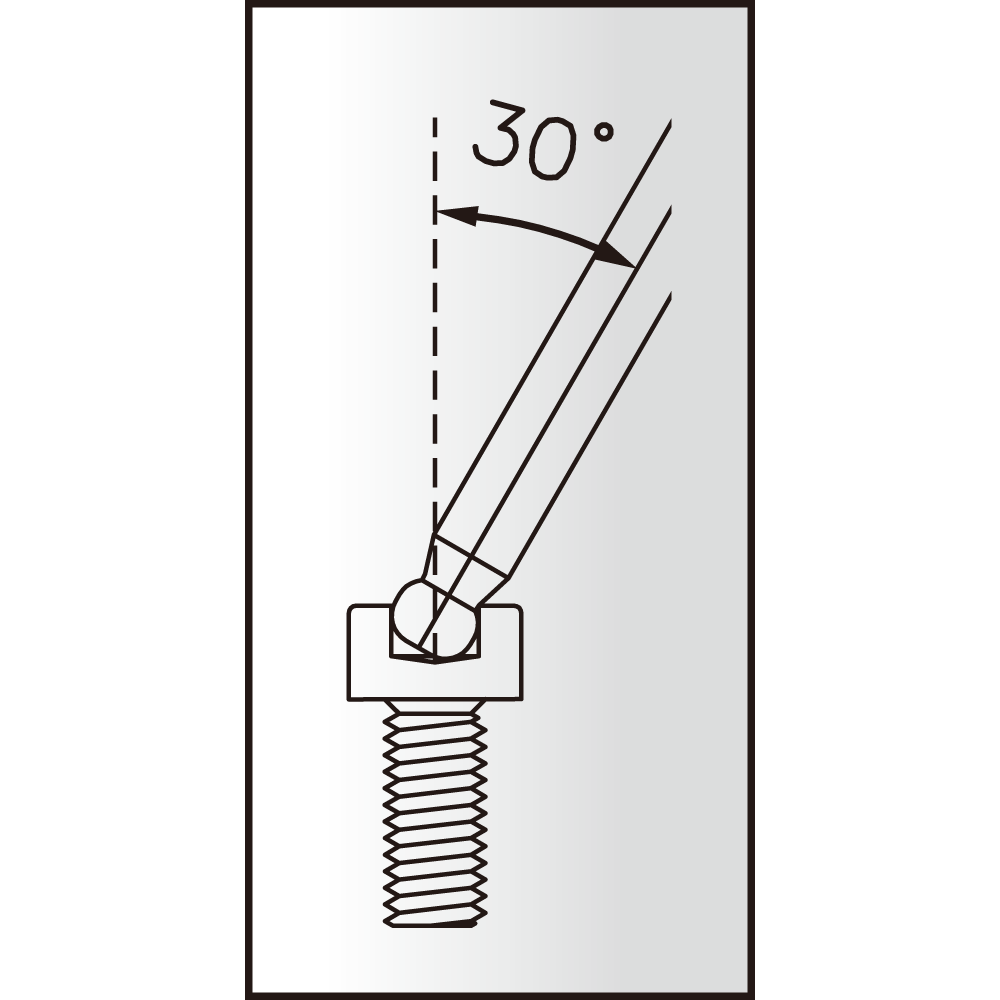Inbussleutelset IceToolz 7M85 "Twin Head" met opbergstandaard