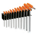 11-delige haakse stiftsleutel set Beta Tools 96T/SP11 met krachtige handgreep