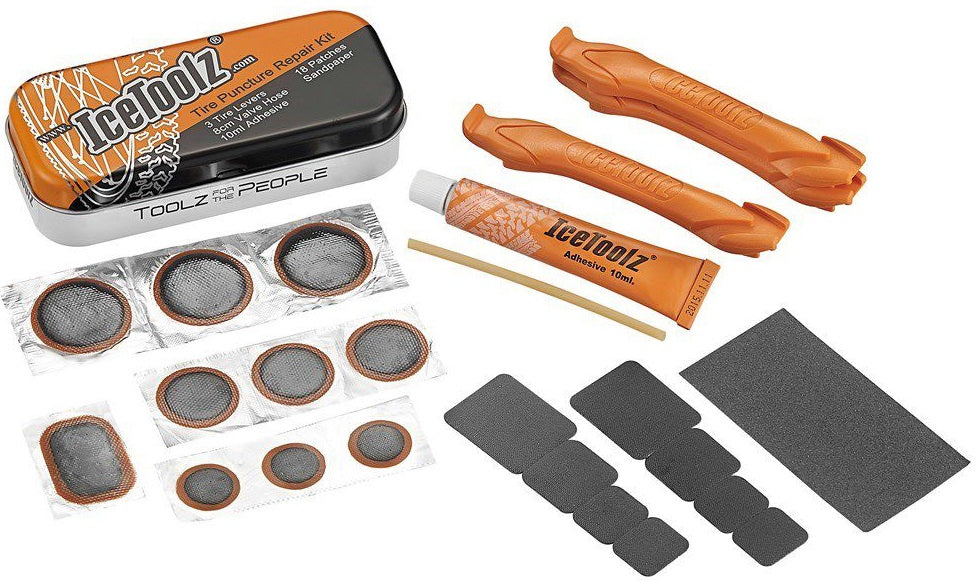 Reparatiekit IceToolz 24065A1 in blikje