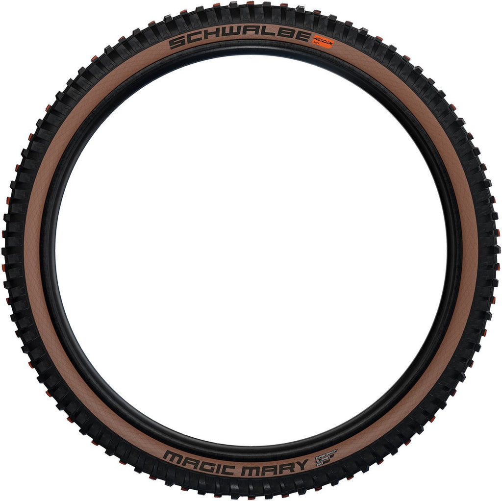Vouwband Schwalbe Magic Mary Super Gravity 27.5 x 2.40" / 62-584 mm - zwart / bruin