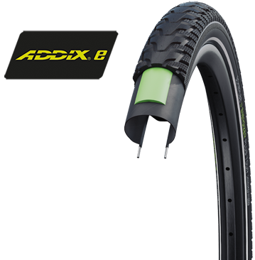 Buitenband Schwalbe Energizer Plus Tour GreenGuard 28 x 1.50" / 40-622 mm - zwart met reflectie