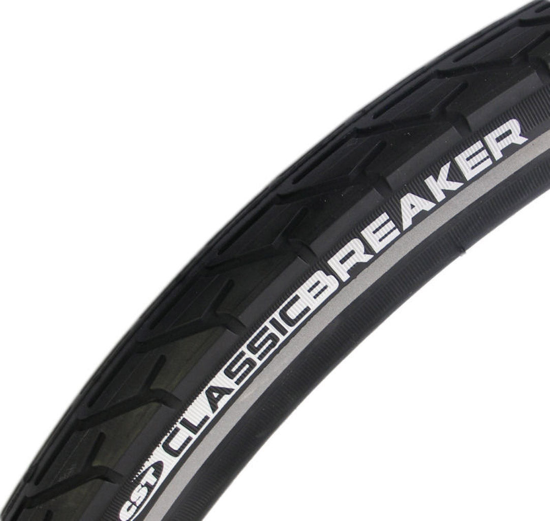 Buitenband CST Breaker 26 x 1.75 x 2" / 47-559 mm anti-lek - zwart met reflectie