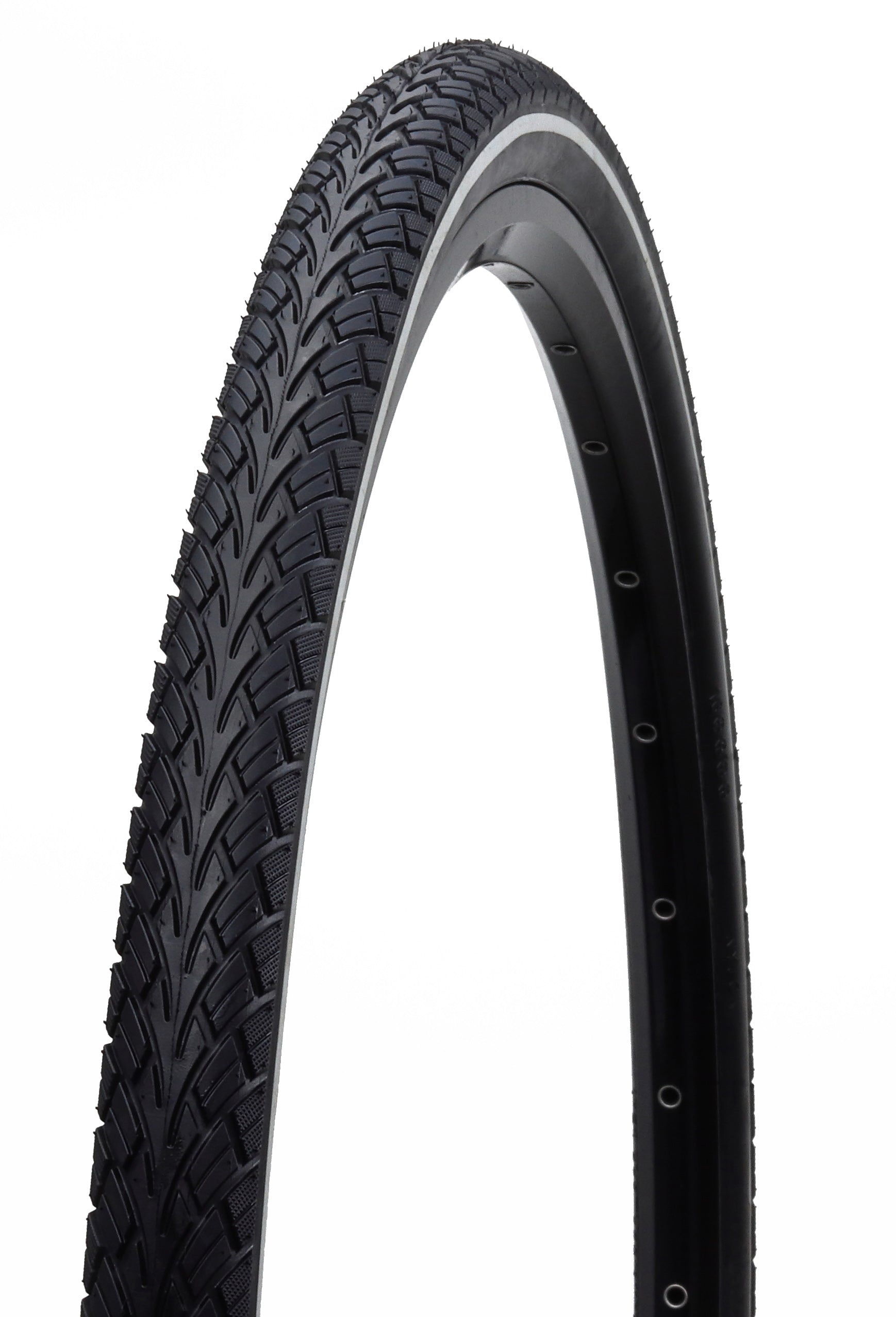 Buitenband Edge Street 24 x 1.75" / 47-507mm - zwart met reflectie