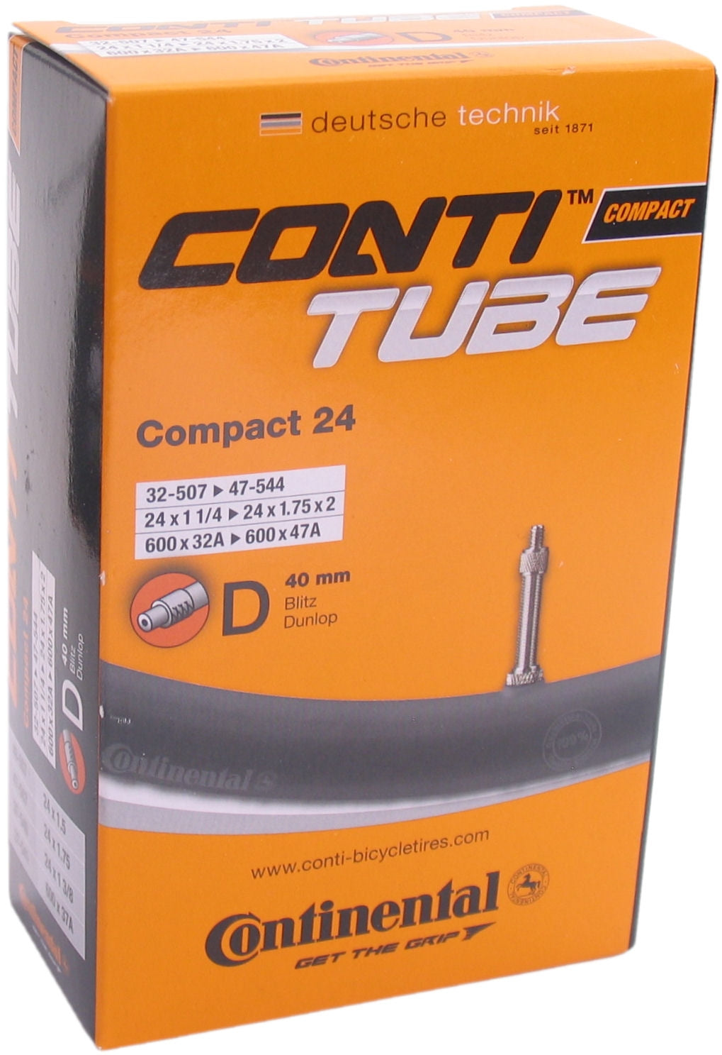 Binnenband Continental  24" Compact 32-507 -> 47-544 - DV40mm ventiel