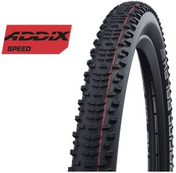 Vouwband Schwalbe Racing Ralph Super Ground 27.5 x 2.25" / 57-584 mm - zwart