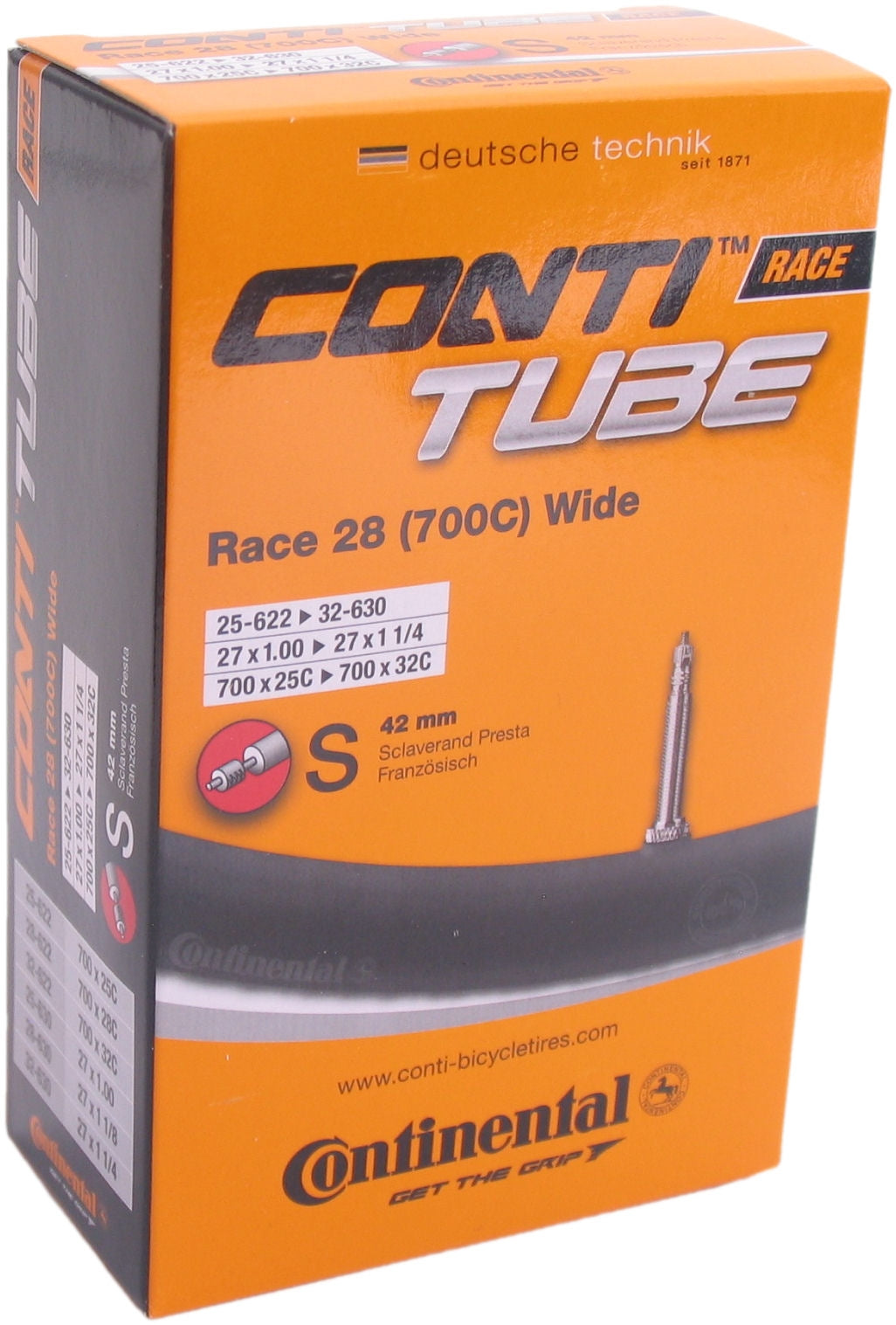 Binnenband Continental  28" Race Training - 25-622 -> 32-630 - SV42mm ventiel