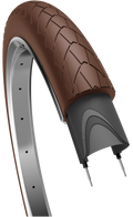 Buitenband Edge Mambo 28 x 2.00"/ 50-622 mm - donkerbruin met reflectie