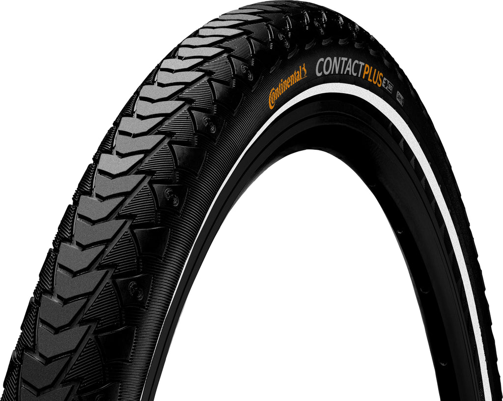Buitenband Continental Contact Plus Reflex 28 x 1.60"/ 42-622mm - zwart met reflectie
