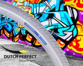 Buitenband Dutch Perfect 28 x 1.40" / 40-622mm anti-lek - grijs met reflectie