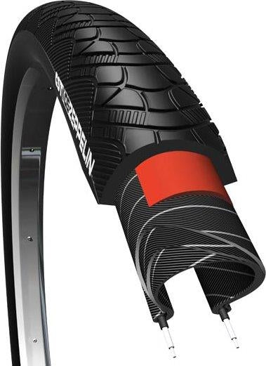 Buitenband CST Zeppelin 28 x 2.00" / 50-622mm anti lek - zwart met reflectie