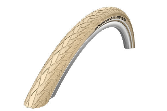 Buitenband Schwalbe Road Cruiser K-Guard 28 x 1.60" / 42-622 mm - créme met reflectie