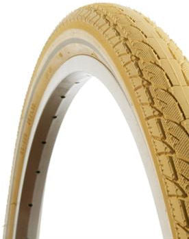 Buitenband Dutch Perfect 28 x 1.90" /50-622 - creme met reflectie