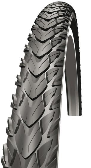 Vouwband Schwalbe Marathon Mondial Evo/DD 28 x 1.75"/ 47-622mm - zwart met reflectie