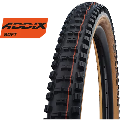 Vouwband Schwalbe Big Betty Super Gravity 29 x 2.40" / 62-622 mm - zwart/bruin