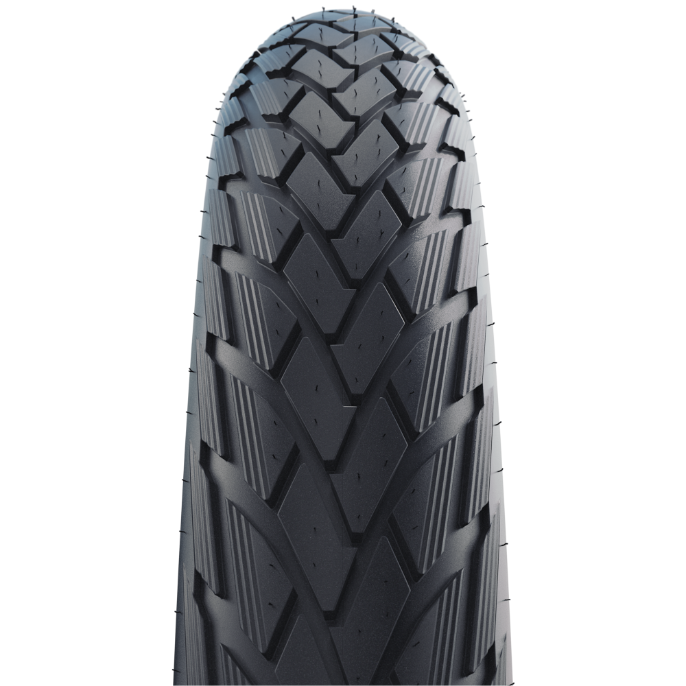 Buitenband Schwalbe Green Marathon GreenGuard 28 x 1.00"  / 25-622mm - zwart met reflectie