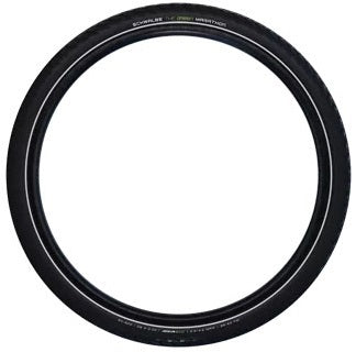 Buitenband Schwalbe Green Marathon GreenGuard 28 x 1.25"/ 32-622mm - zwart met reflectie