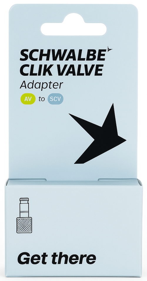 Adapter set Schwalbe AV-SCV Clik Valve