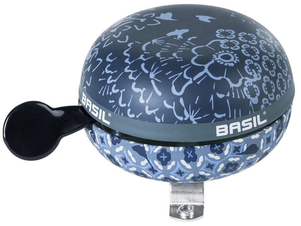 Fietsbel Ding-Dong Basil Bohème ø80mm - indigo blue