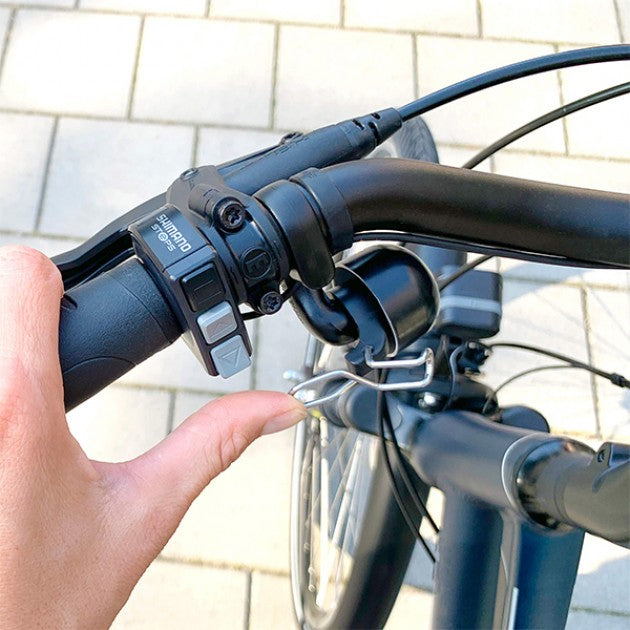 E-bike fietsbel Widek met speciale beugel