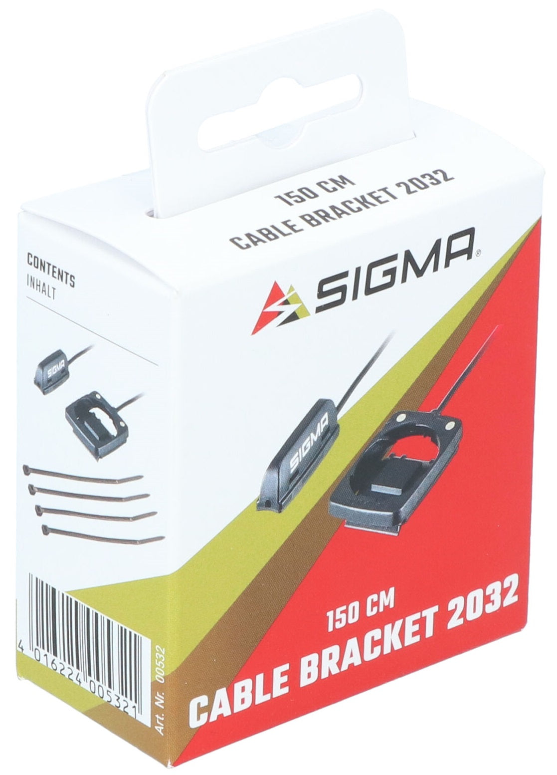Fietscomputer houder Sigma 2032 met 150 cm kabel