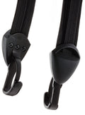 Triobinder Widek All-Black met zwarte RVS haken - zwart (op kaart)