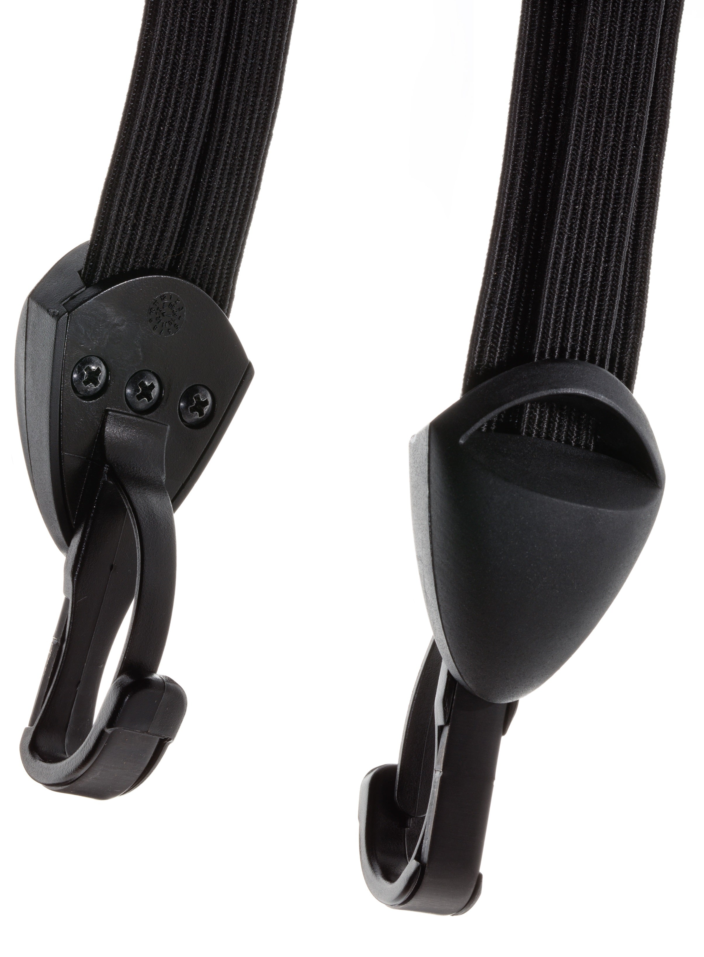 Triobinder Widek All-Black met zwarte RVS haken - zwart (op kaart)
