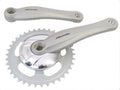 Crankstel 38T Miranda Beta 1 mdl. Gazelle 170mm met een 9.2cm disc - zilver