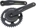 Crankstel 38T Miranda Alfa 1 voor 3/32" ketting - met 95mm disc - zwart