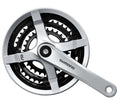 Crankstel 6/7/8-speed Shimano FC-TY501 - 175mm 48 x 38 x 28T - zilver
